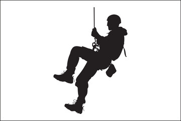 Mountain Descent: Rappelling Through the Adventure