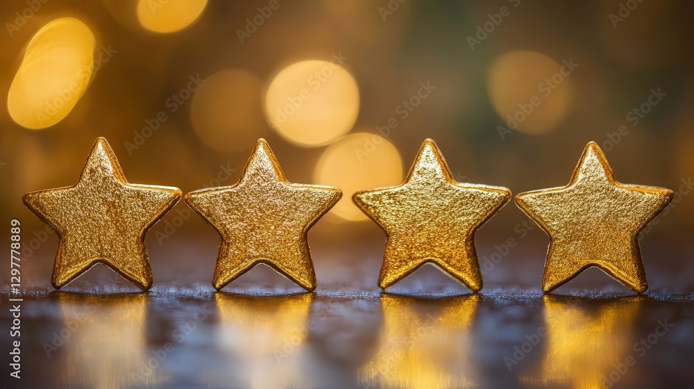 Poster platform where users provide feedback after five-star ratings, focusing on customer suggestions for 