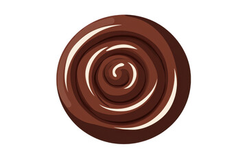 Delicious chocolate swirl dessert with rich cocoa and creamy texture, perfect for indulgence and satisfying sweet cravings