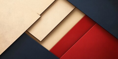 Colorful rectangles overlap each other creating an abstract modern background