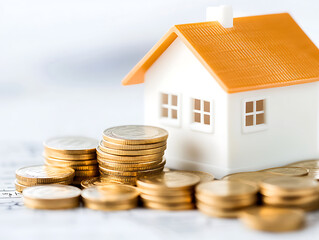 Investing in real estate property and coins home financing financial planning market trends indoor business growth