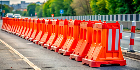 Obraz premium red and yellow plastic pipes