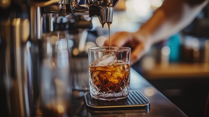 The taste buds journey of iced and mellow coffee
