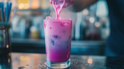 Dreamy Purple Blended Beverage
