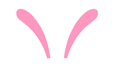 bunny ears illustraion. easter