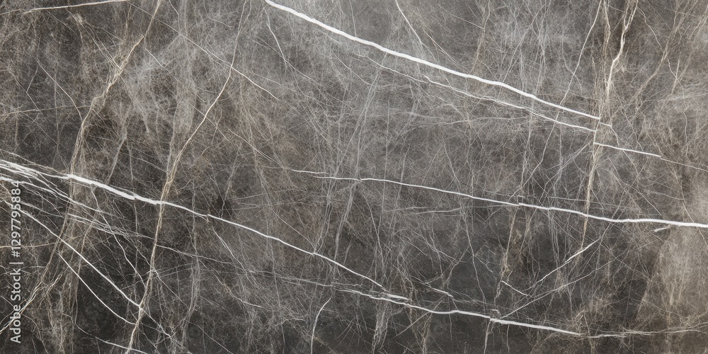 Poster sophisticated marble texture: an elegant and detailed close-up showcases the intricate patterns of a