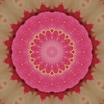 Allover design made for stitch work or printing on fabric, dress, carpet, shawls, pillowcase, curtains etc. Traditionally combined tie dye batik and embroidery design made with sublimation block print