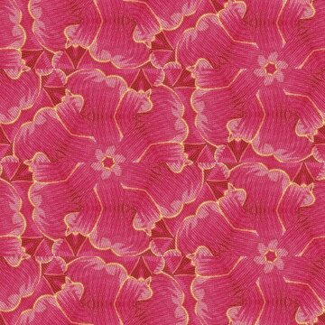 Allover design made for stitch work or printing on fabric, dress, carpet, shawls, pillowcase, curtains etc. Traditionally combined tie dye batik and embroidery design made with sublimation block print