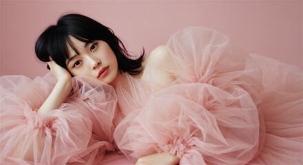 ビューティイメージ　女性　ファッション　ファンタジー