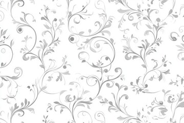 Floral Elegance: 3D Paper Flowers in Seamless Harmony