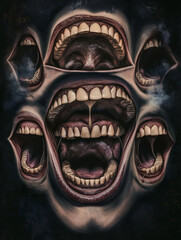 art of scary mouth