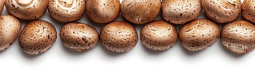 Three images of Mushroom SNilch, along with sliced mushrooms, all displayed on a white background