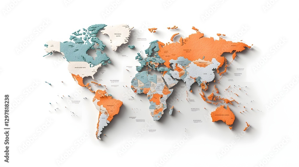 Poster visualizing freshwater availability across the globe a comprehensive infographic map depicting the p