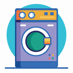washing machine vector