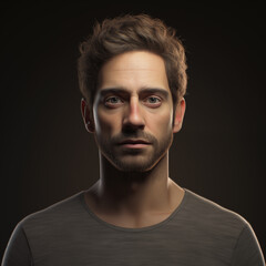 Fototapeta premium High-quality 3D rendered avatar of a male character