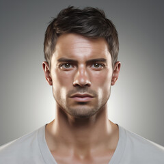 Fototapeta premium High-quality 3D rendered avatar of a male character