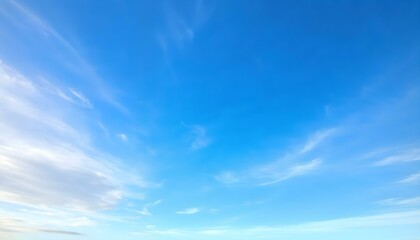 Blue sky with clouds