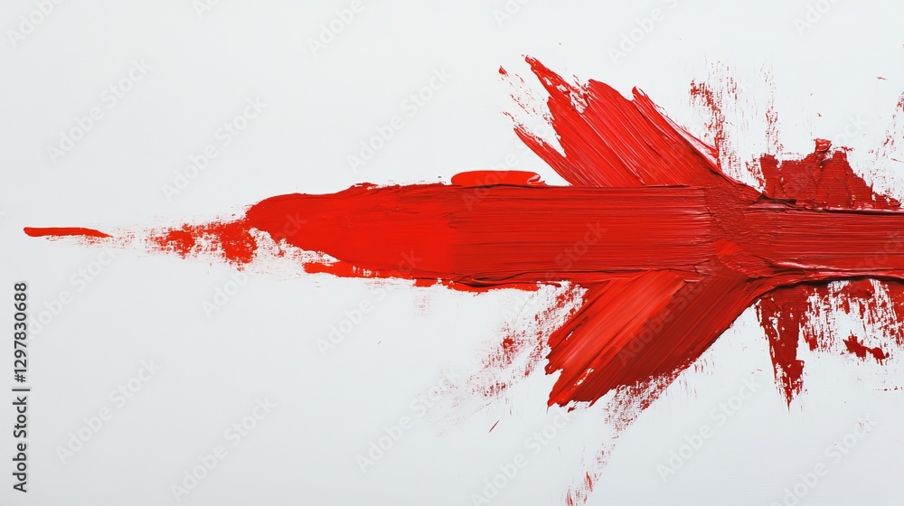 Poster Abstract Red Paint Strokes Dynamic Artistic Texture Background Design Element Modern Red Brushstrokes Energetic Vivid Color Palette Creative Visual   