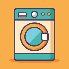 washing machine vector