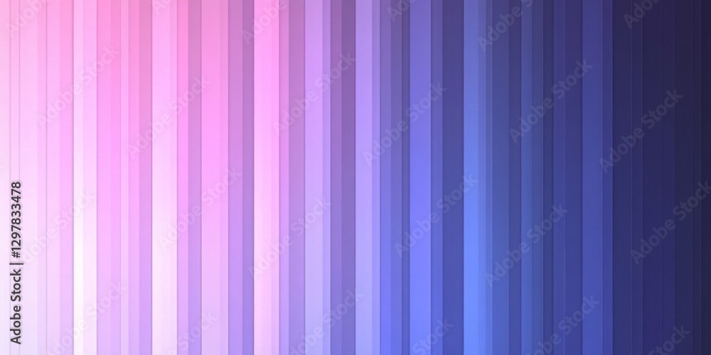 Poster gradient of vertical lines transitioning from pink to blue