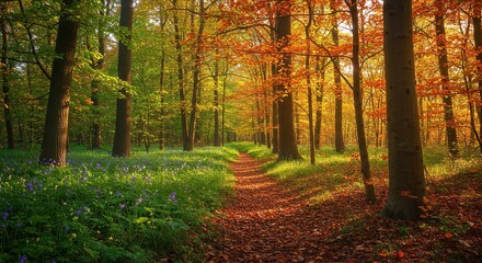 Seasons of an English Forest