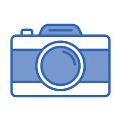 camera sign symbol vector flat icon