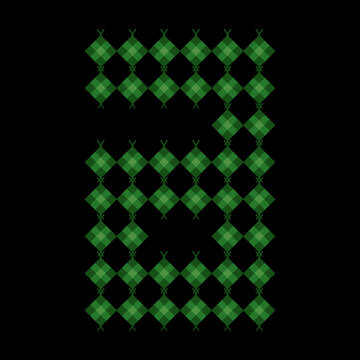 Lowercase alphabet "a" ketupat. Ketupat is a typical Eid food made from rice wrapped in a woven coconut leaves. Ketupat comes from the island of Java and has been around since the 15th century.