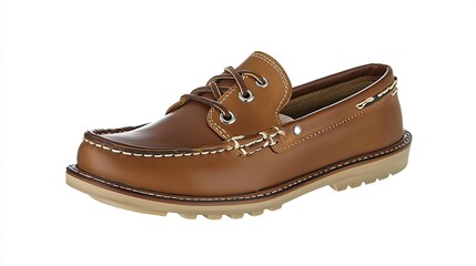 Brown Shoe, Side View, Studio Shot