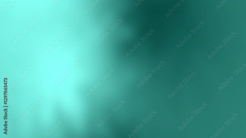 Poster abstract green and blue gradient background with smooth transitions and soft edges suitable for vari