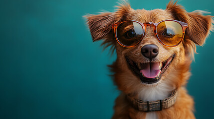Happy Smiling Dog  – Adorable Pet Portrait