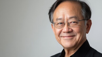Obraz premium portrait of a smiling asian man
