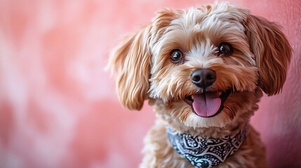 Happy Smiling Dog  – Adorable Pet Portrait