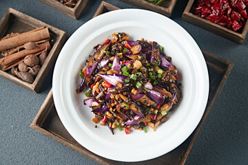 Braised Eggplant with Minced Pork and Garlic