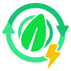 Renewable Energy Icon