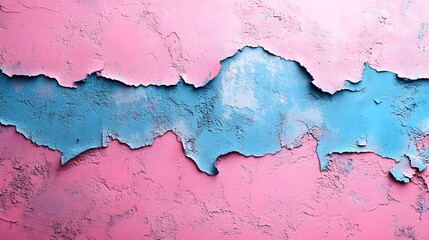 Obraz premium pink and blue Abstract grunge concrete wall distressed texture background