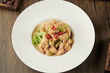 Hot and sour goose stew