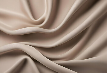 Obraz premium Elegant silk and satin fabric texture with smooth shiny waves and soft drapery in purple, creating a luxurious and fashionable backdrop Wallpaper 4k , Generative AI