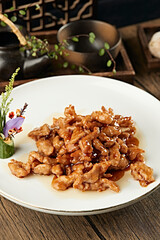 Delicious Lao Datong fried meat