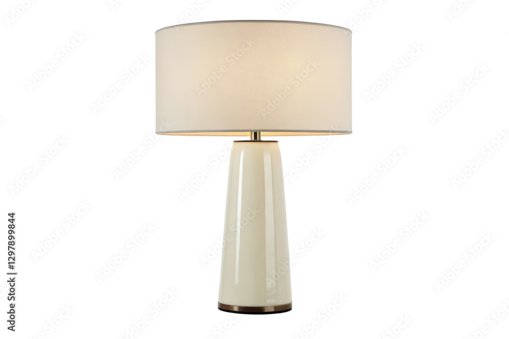 Aufkleber table lamp isolated with transparent background