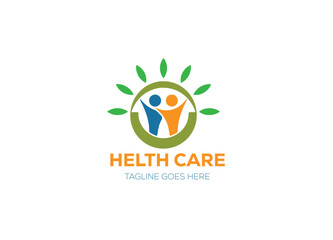 A modern healthcare logo featuring a cross symbol, heartbeat line, or hands holding a heart, using calming blue and green tones to symbolize care and wellness.