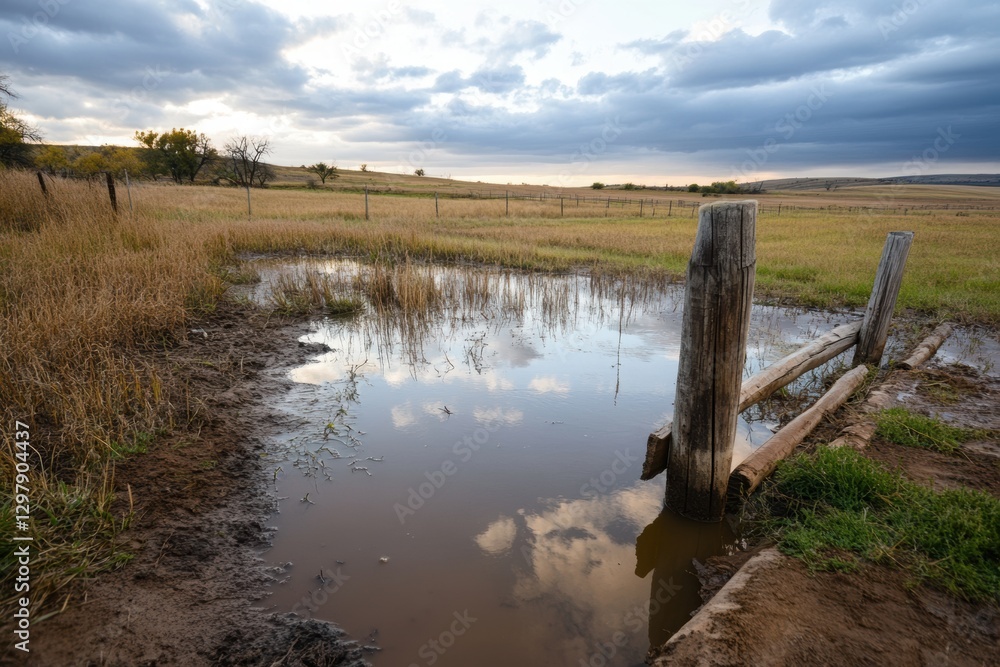 Poster closing businesses and farms that cannot exist without access to water.