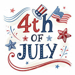 4th of July Patriotic Design