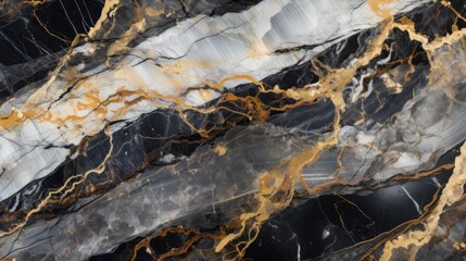 Elegant texture showcasing luxury marble with intricate golden veins design