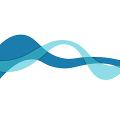 Modern Elegant Wave Border