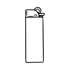 simple lighter vector illustration
