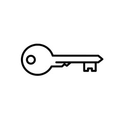 Key Icon: A simple yet effective icon of a classic key, representing security, access, and unlocking potential.
