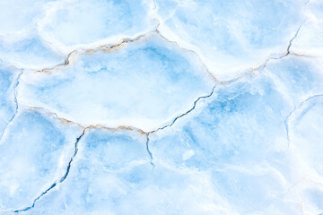 Naklejka premium Light Blue Marble Texture Background for Design