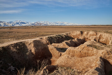 Archaeological excavations of residential buildings and burials on the territory of the specially...
