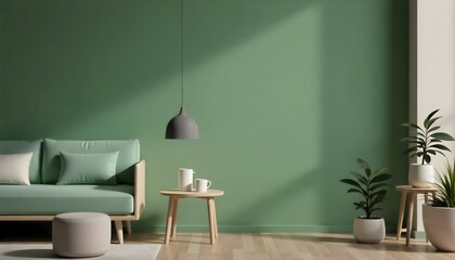 Modern Room Interior Design with Stylish Furniture and Elegant Decor.