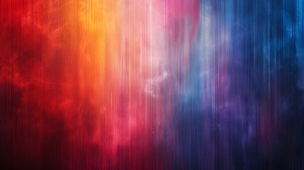 Vivid Spectrum of Colors: Seamless Transition from Reds to Blues Symbolizing Diversity and Unity